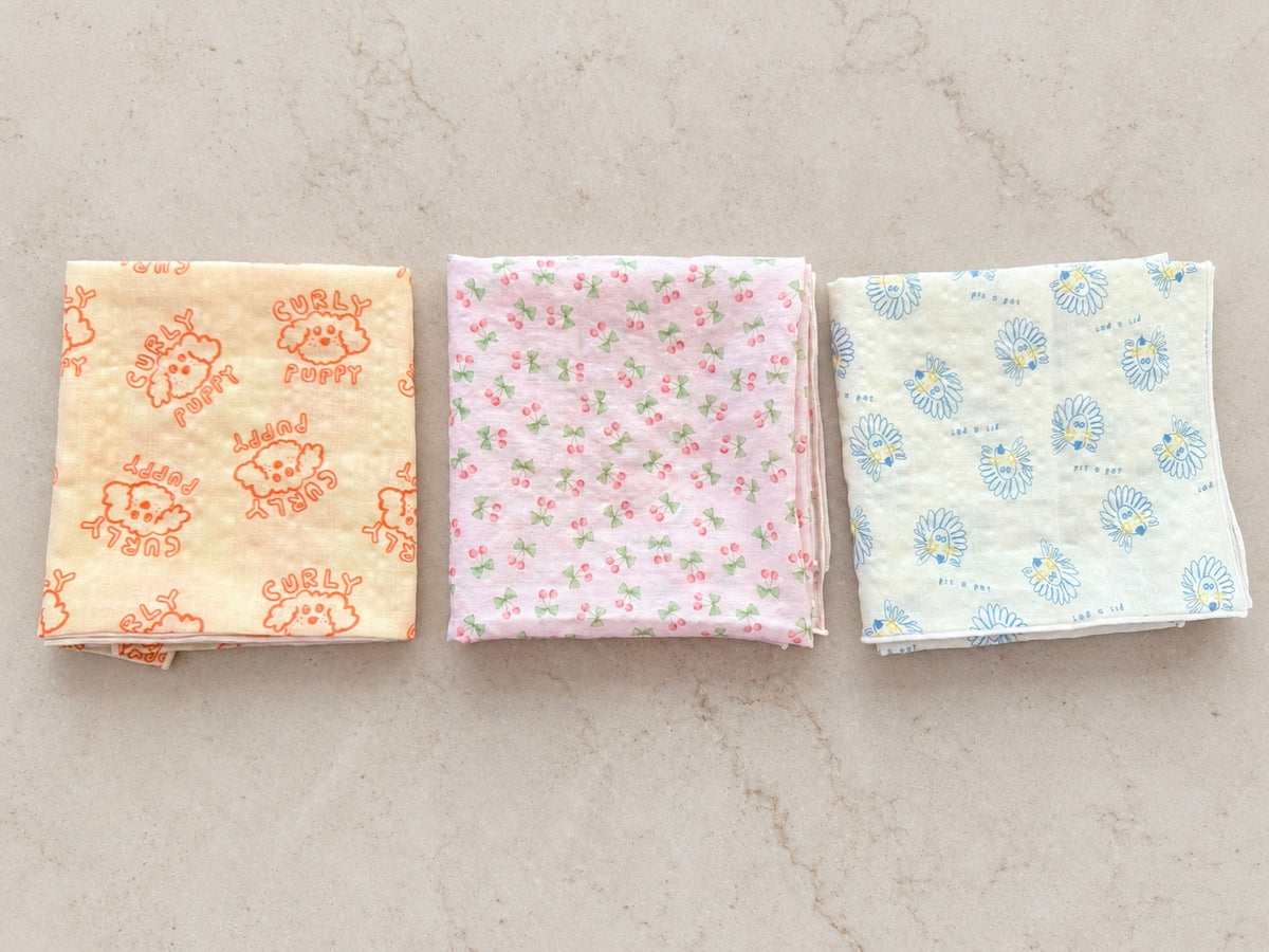 Oversized Cotton+Rayon Scarf & Bandana