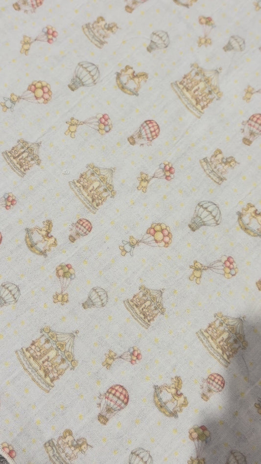 Up & Away Cotton Double Gauze Handkerchief